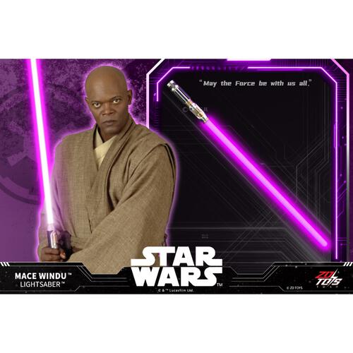 ZD Toys Star Wars Light Sabers - Mace Windu