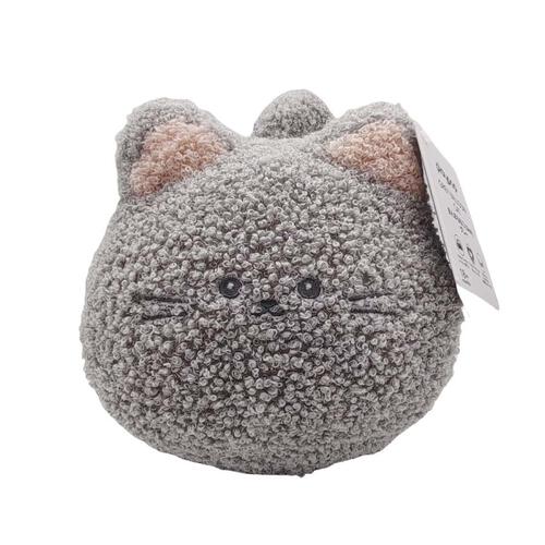 playpop Grey Balloon Cat Plush (15cm)