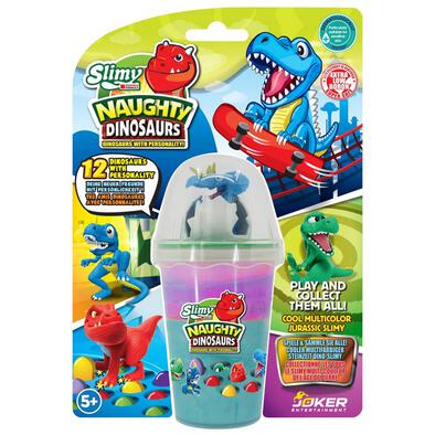Slimy Dinosaur Collectible Figure & Slime Pack - Assorted