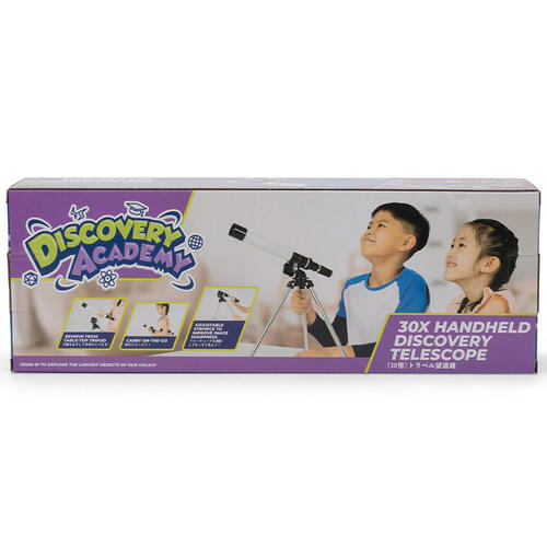 Discovery Academy 30x Handheld Discovery Telescope