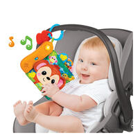 Winfun Jungle Animals Sensory Book