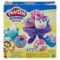 Play-Doh Kitchen Creations Delightful Donuts Set With 4 Colours
