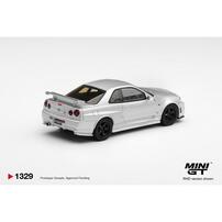 (Pre-Order) Mini GT Nissan NISMO R34GT-R Z-tune Z-Tune Silver (Expected January 2027)