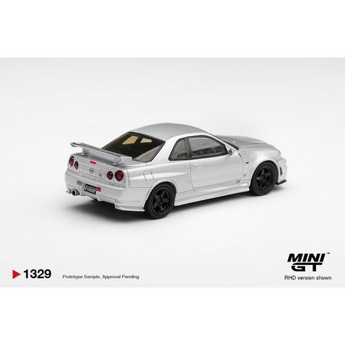 (Pre-Order) Mini GT Nissan NISMO R34GT-R Z-tune Z-Tune Silver (Expected January 2027)