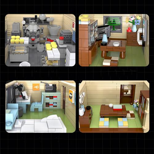 CaDA Initial D Fujiwara Tofu Shop Bricks Mechanical Master
