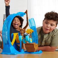 Monster Jam 1:64 Megalodon Loop of Doom Stunt Playset