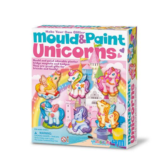 4M Unicorn Mould & Paint Crafts