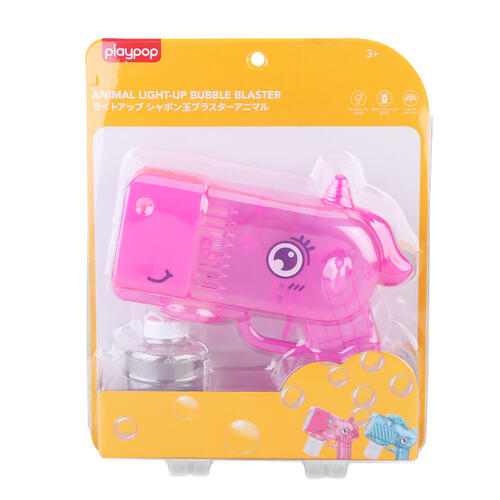 playpop Animal Light Up Bubble Blaster - Assorted (1 Pc)