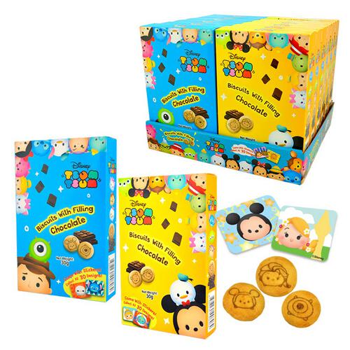 Tsum Tsum Biscuits With Filling Chocolate