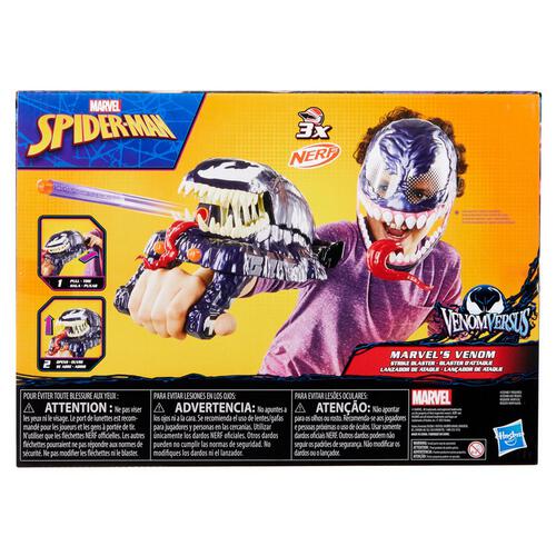 Marvel Spiderman Venomversus Venom Strike Blaster