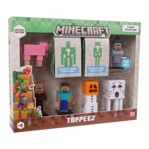 Minecraft Special Edition Toppeez 8 pack - Assorted