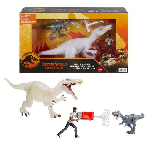 Jurassic World Chaos Theory Darius & Baryonyx Peril Pack