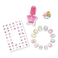 Hot Focus Beauty Expression Rainbow Manicure Nail Fashion Set