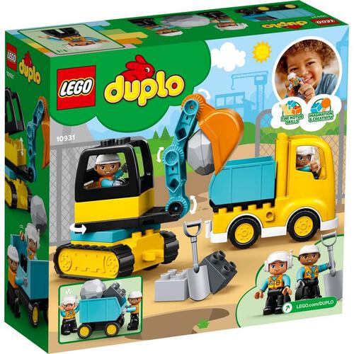 LEGO Duplo Town Truck & Tracked Excavator 10931