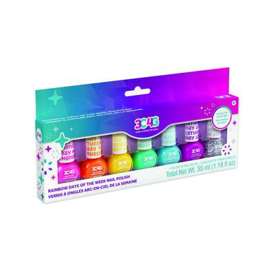 Make It Real Rainbow Days Of The Week Nail Polish