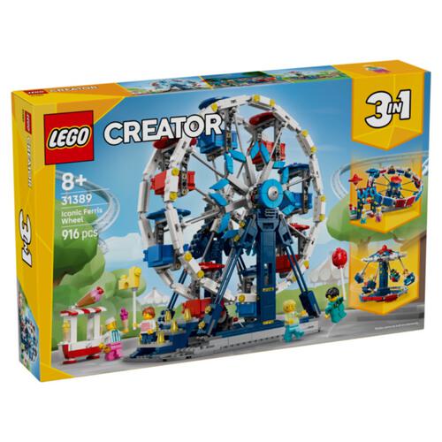 LEGO Creator 3 in 1 Iconic Ferris Wheel 31389