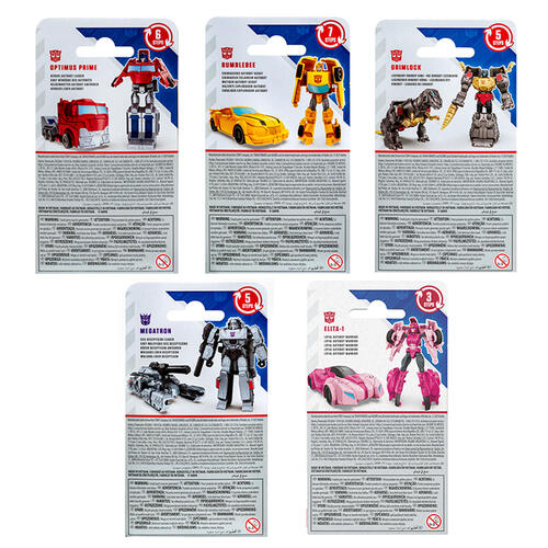 Transformers Authentics Bravo - Assorted (1 Pc)