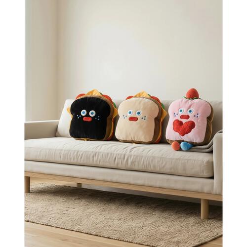 Brunch Brother Toast Doll Pillow Plush (12 inch) &ndash; Assorted