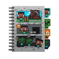 Paladone Minecraft Notebook with Dividers