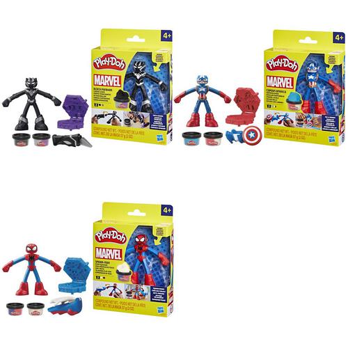 Play-Doh Marvel Figures -Assorted