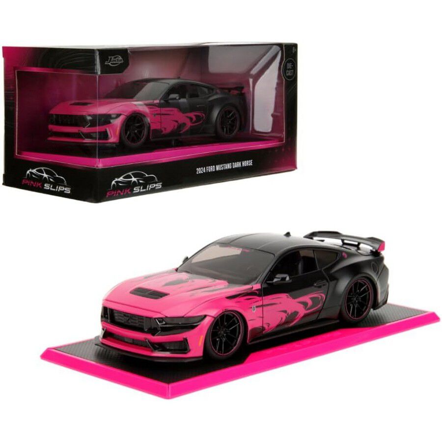 JADA 1:24 Pink Slips 2024 Ford Mustang Dark Horse | Toys