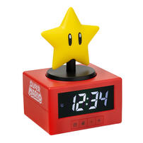 Paladone Super Mario Super Star Icon Alarm Clock