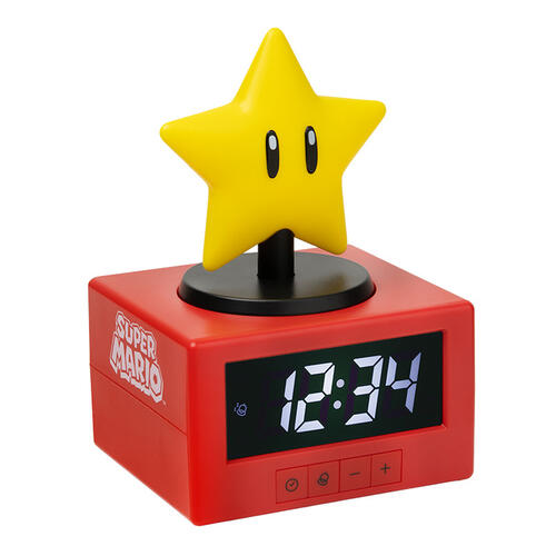 Paladone Super Mario Super Star Icon Alarm Clock