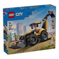 LEGO City Yellow Backhoe Loader 60480