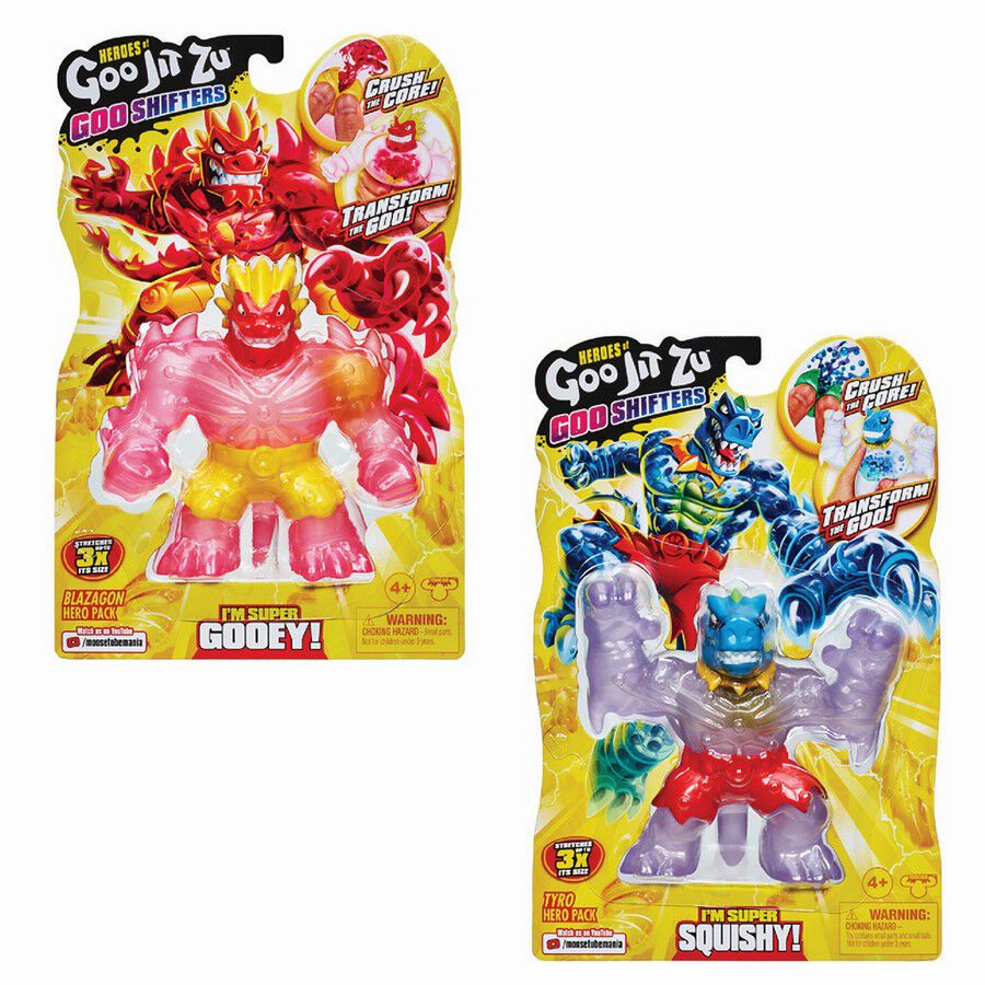 Goo Jit Zu Goo Shifters S7 Hero Pack - Assorted | Toys
