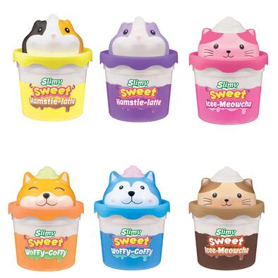 Slimy Sweet Soft And Squishy Woffy-Coffy Hamstie-Latte Slime - Assorted