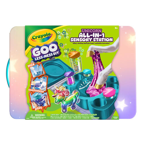 Crayola Goo Unicorn All-In-1 Sensory Station