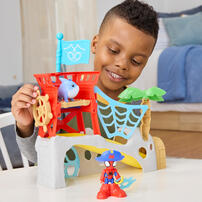 Marvel Spidey and his Amazing Friends Toys Water-Webs Spidey Island