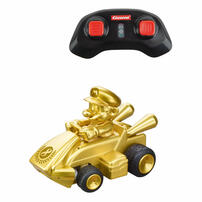 Carrera Mario Kart Gold Mario 1:50 Mini RC Car