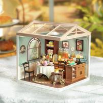 Robotime Rolife Super Creator Sweet Sips Tea Plastic DIY Miniature House