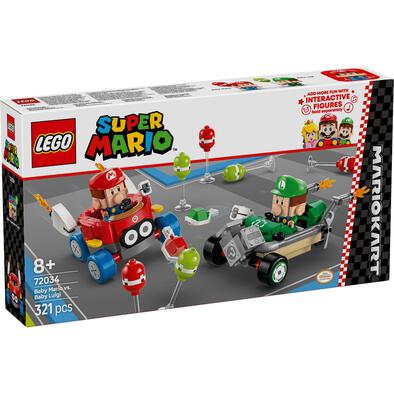 LEGO Super Mario Mario Kart &ndash; Baby Mario vs. Baby Luigi 72034