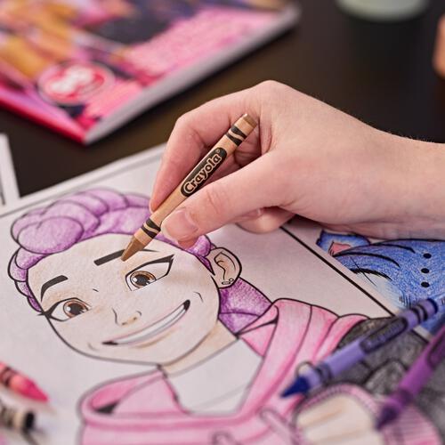 Crayola K-Pop Demon Hunters Coloring Book 96 Pages