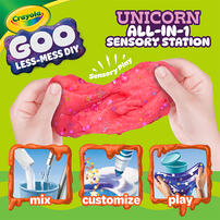 Crayola Goo Unicorn All-In-1 Sensory Station