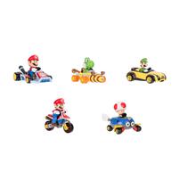Super Mario Kart Racers Vehicle W6 - Assorted (1 Pc)