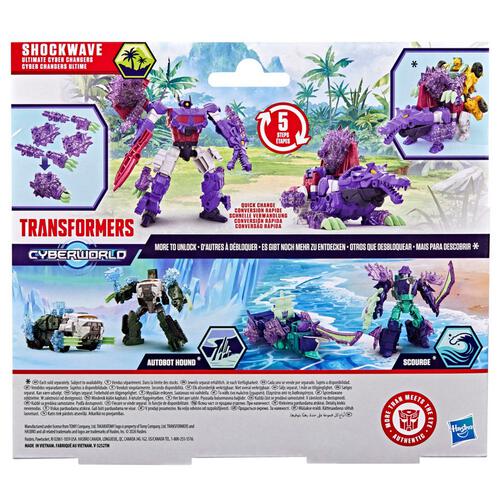Transformers Cyberworld Ultimate Cyber Changers - Assorted (1 Pc)