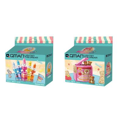 Qman Build & Fun - Qman Mart - (Pdq X 6)