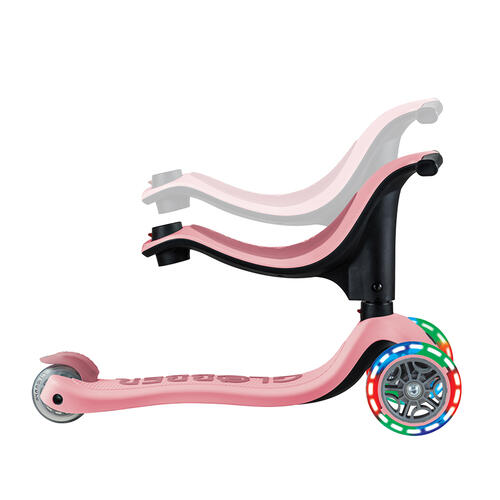 Globber Go Up Sporty Lights Pink