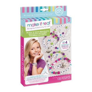 Make It Real Block 'N' Rock Charm Bracelet