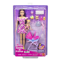 Barbie Skipper Babysitters + Charms Stroller