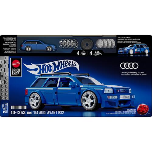Mattel Brick Hot Wheels Racer Audi