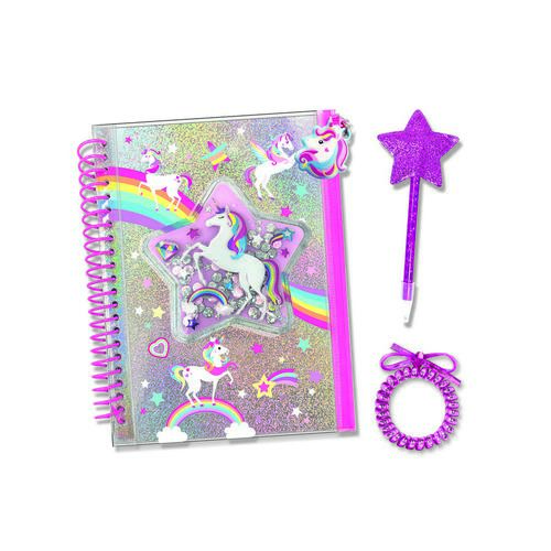 Hot Focus Journal With Pouch Unicorn