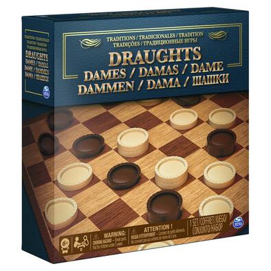 Cardinal Games Traditions Basic Checkers Draughts Game