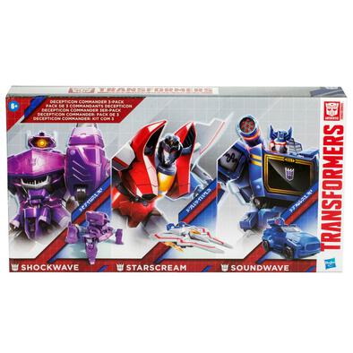 Transformers Authentic Decepticon Commander 3 pack
