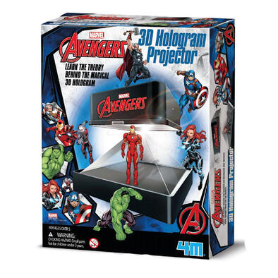 4M Marvel Avengers 3D Hologram Projector