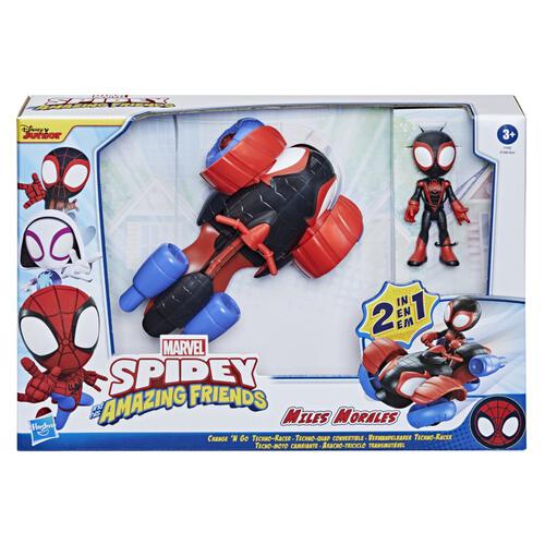 Playskool Spidey & Amazing Friends Figures With Convertible Vehicles - Assorted