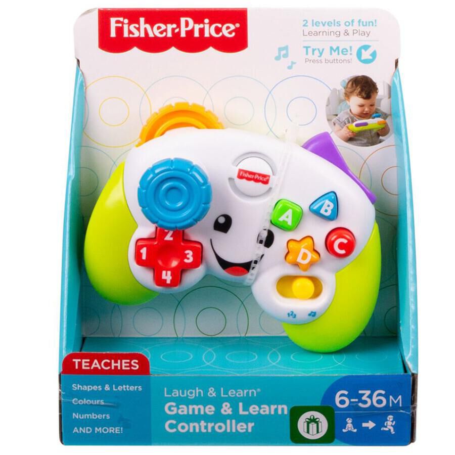 Multicolor Fisher-Price Laugh & Learn Game & Learn Controller 